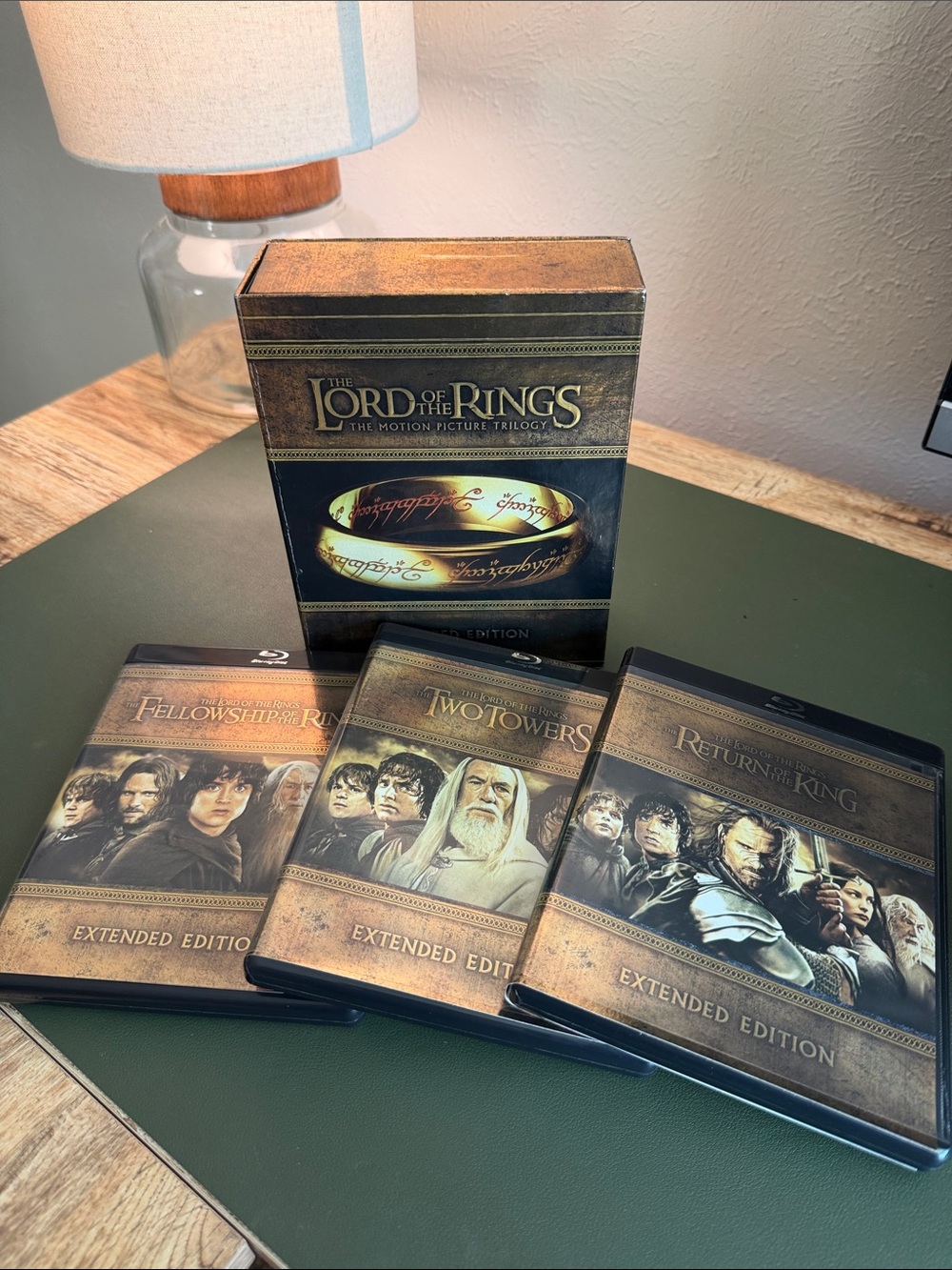The Lord of the Rings Trilogy Box Set 4k BluRay Collection (Extended Edition)